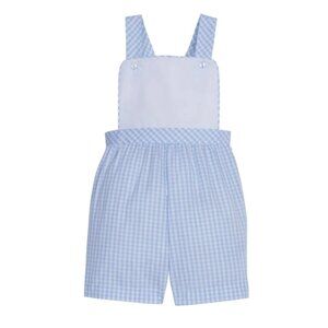 Little English Shortall Blue Plaid